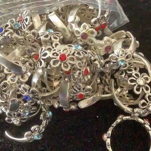 Sterling silver toe rings